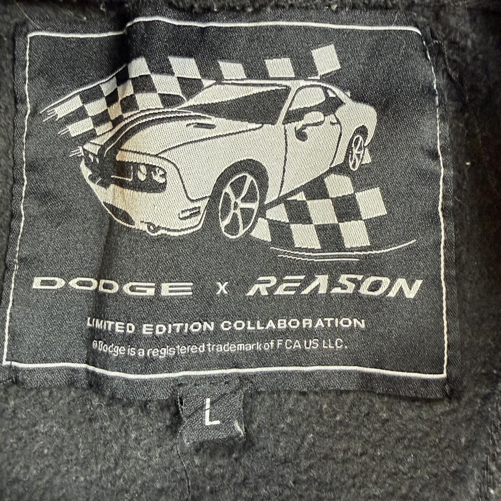 Other Dodge SRT Hellcat Hoodie Réason Black Racing Pullover Mopar Size US L / EU 52-54 / 3 - 4 Thumbnail