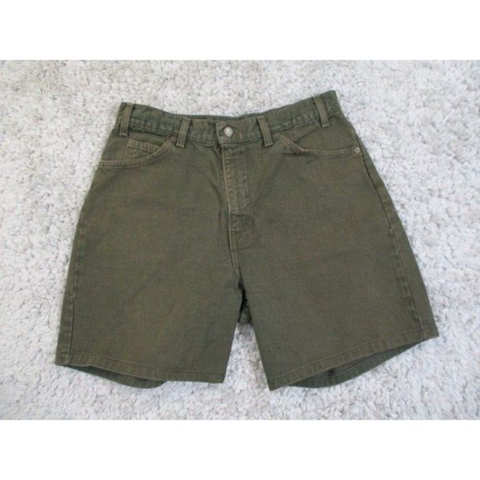 Levi's Levis 550 Jean Short Mens 34 Green Denim Relaxed Fit Skater ...