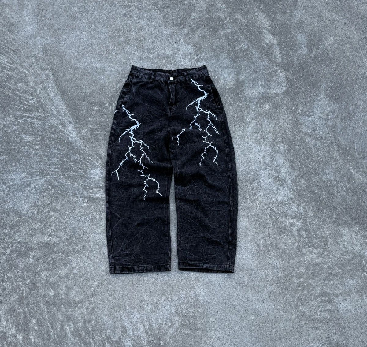 Other Vintage Y2K avantgarde streetwear opium track jeans Size US 31 - 1 Thumbnail