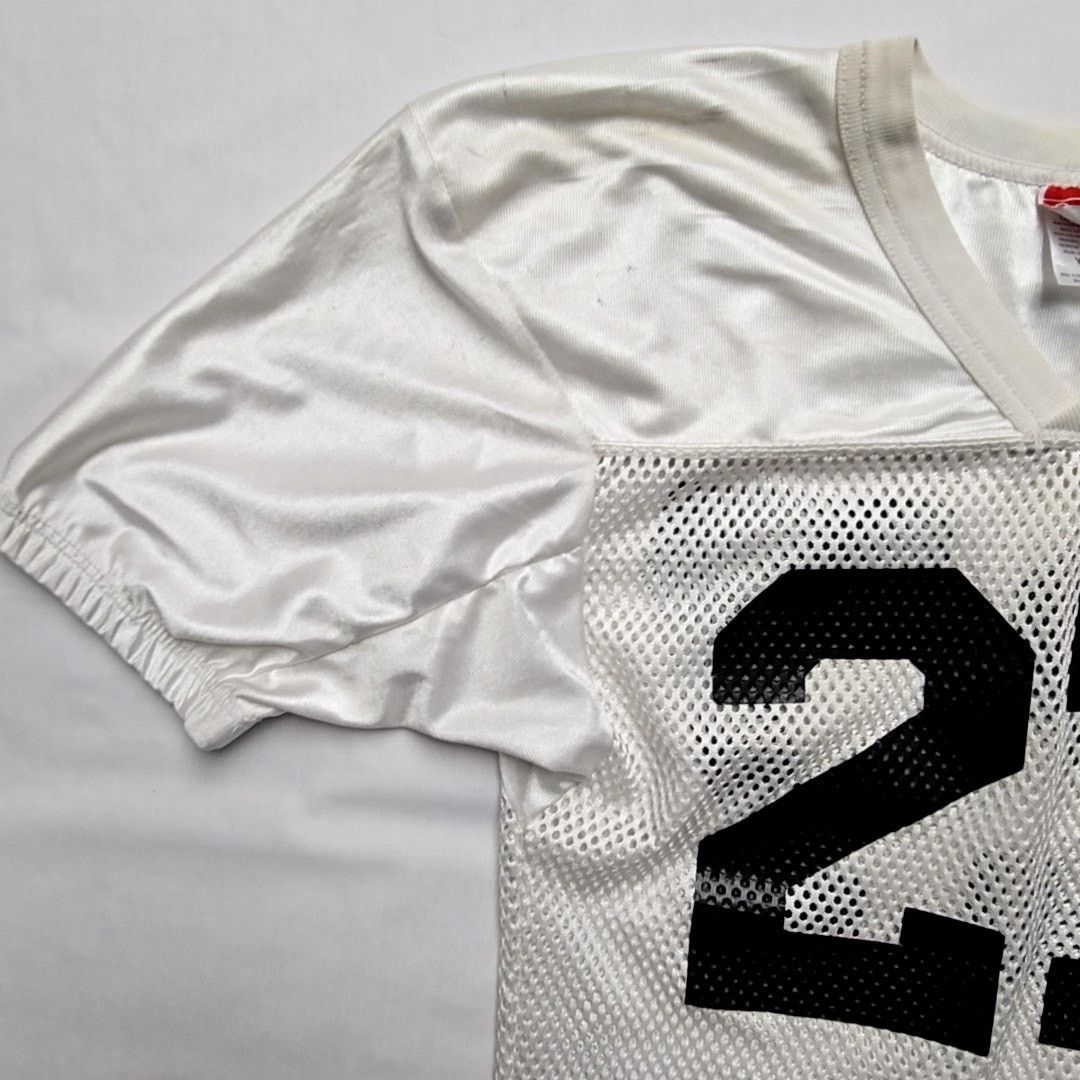 Other Football Jersey Mesh White Black Number 27 Grube Youth Small Size US S / EU 44-46 / 1 - 3 Thumbnail