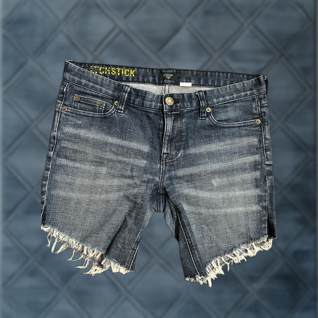 J.Crew JCrew Women's Jeans Shorts Size 6 Matchstick Cut Off Shorts Size 28" / US 6 / IT 42 - 1 Thumbnail