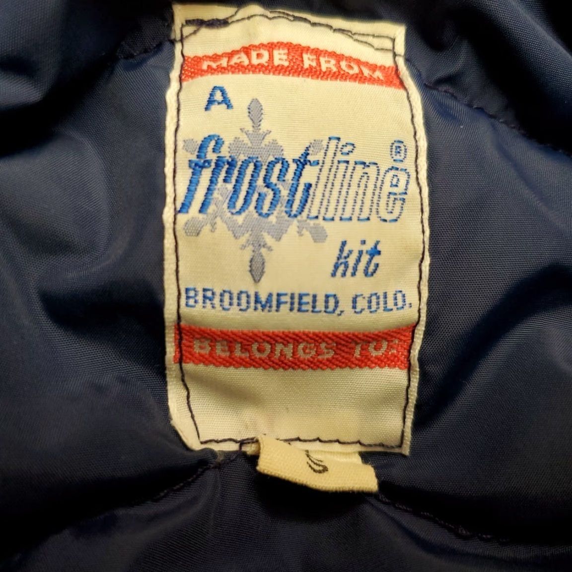 Vintage VINTAGE Frostline Goose Down Vest Mens Small Blue Puffer Made from Kit USA Retro Size US S / EU 44-46 / 1 - 5 Thumbnail