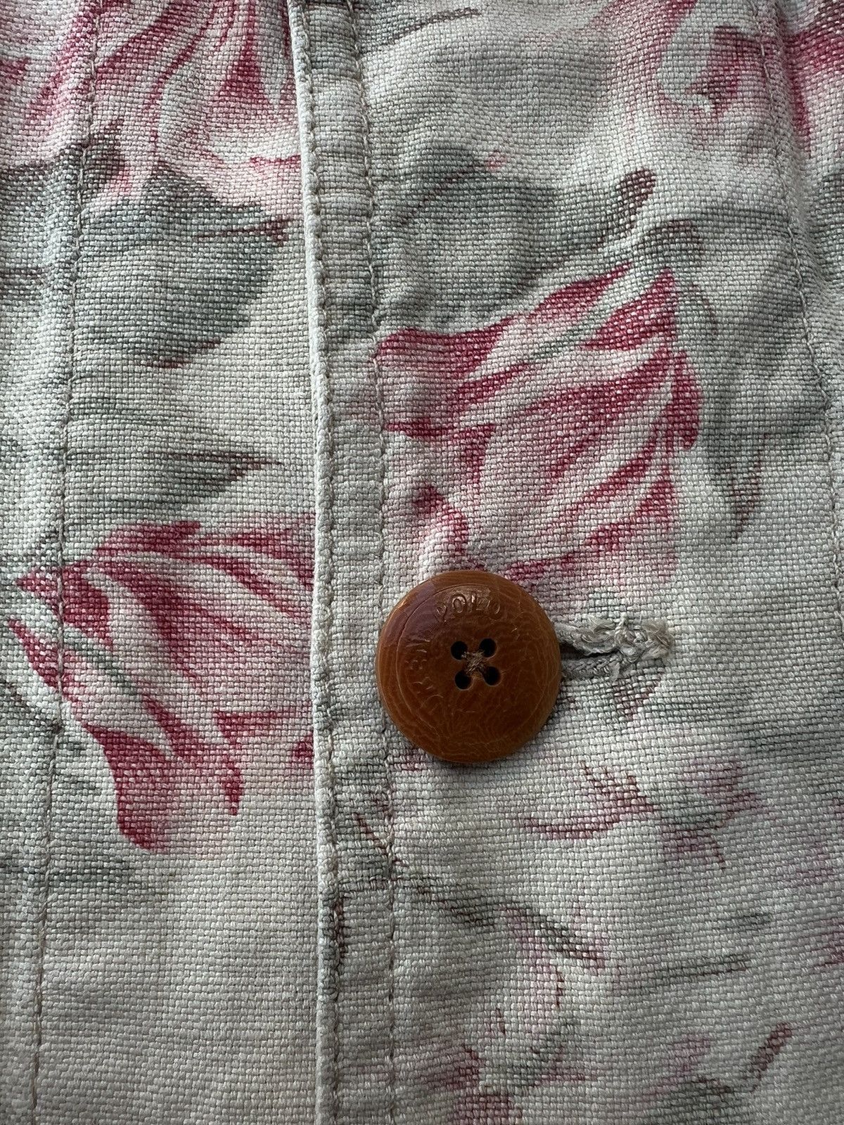 Ralph Lauren Vintage Ralph Lauren Flowers Denim Jacket Size US S / EU 44-46 / 1 - 5 Thumbnail