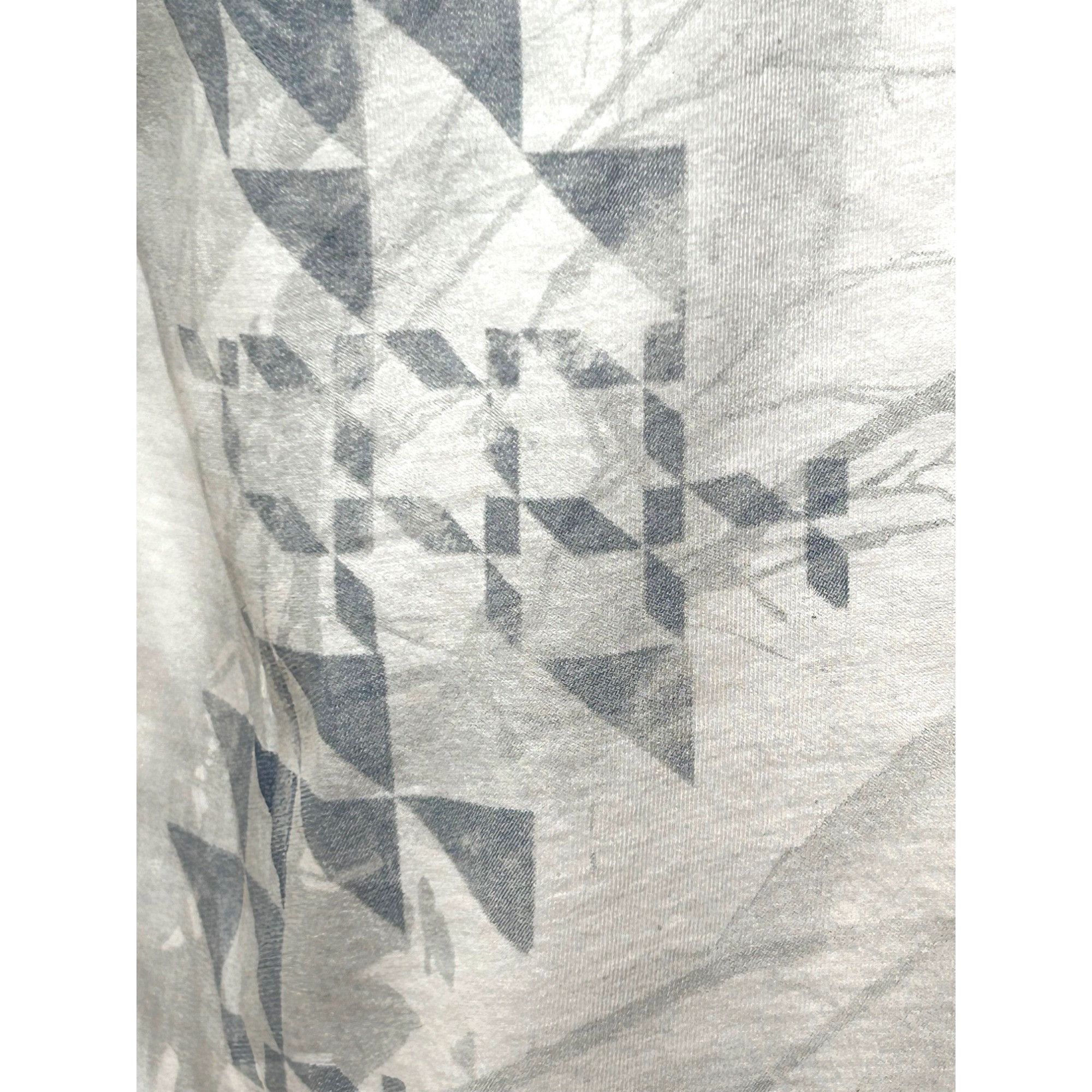 Apt. 9 Apt. 9 Men’ T-Shirt M Vtg Short Sleeve V-Neck White Blue Gr Size US M / EU 48-50 / 2 - 8 Thumbnail
