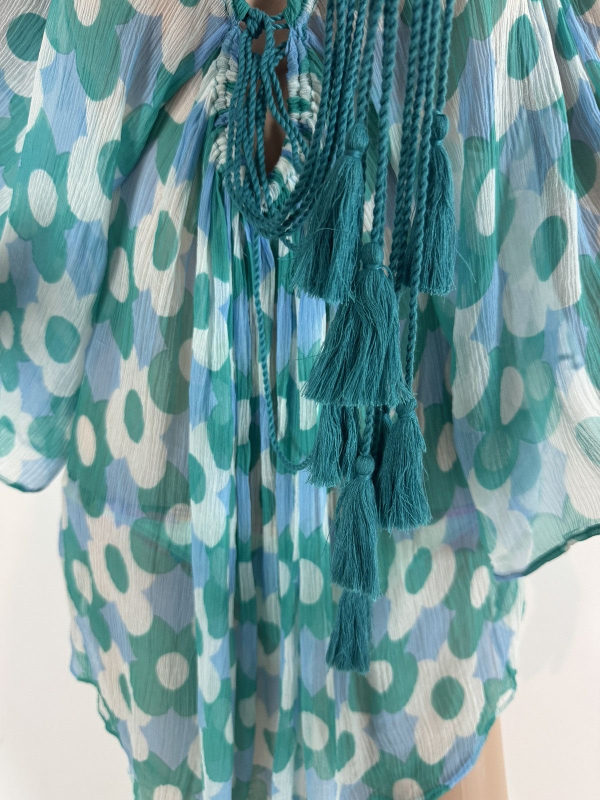 Antik Batik 100% viscose Lightweight airy blouse / tunic XS/S Size S / US 4 / IT 40 - 10 Thumbnail