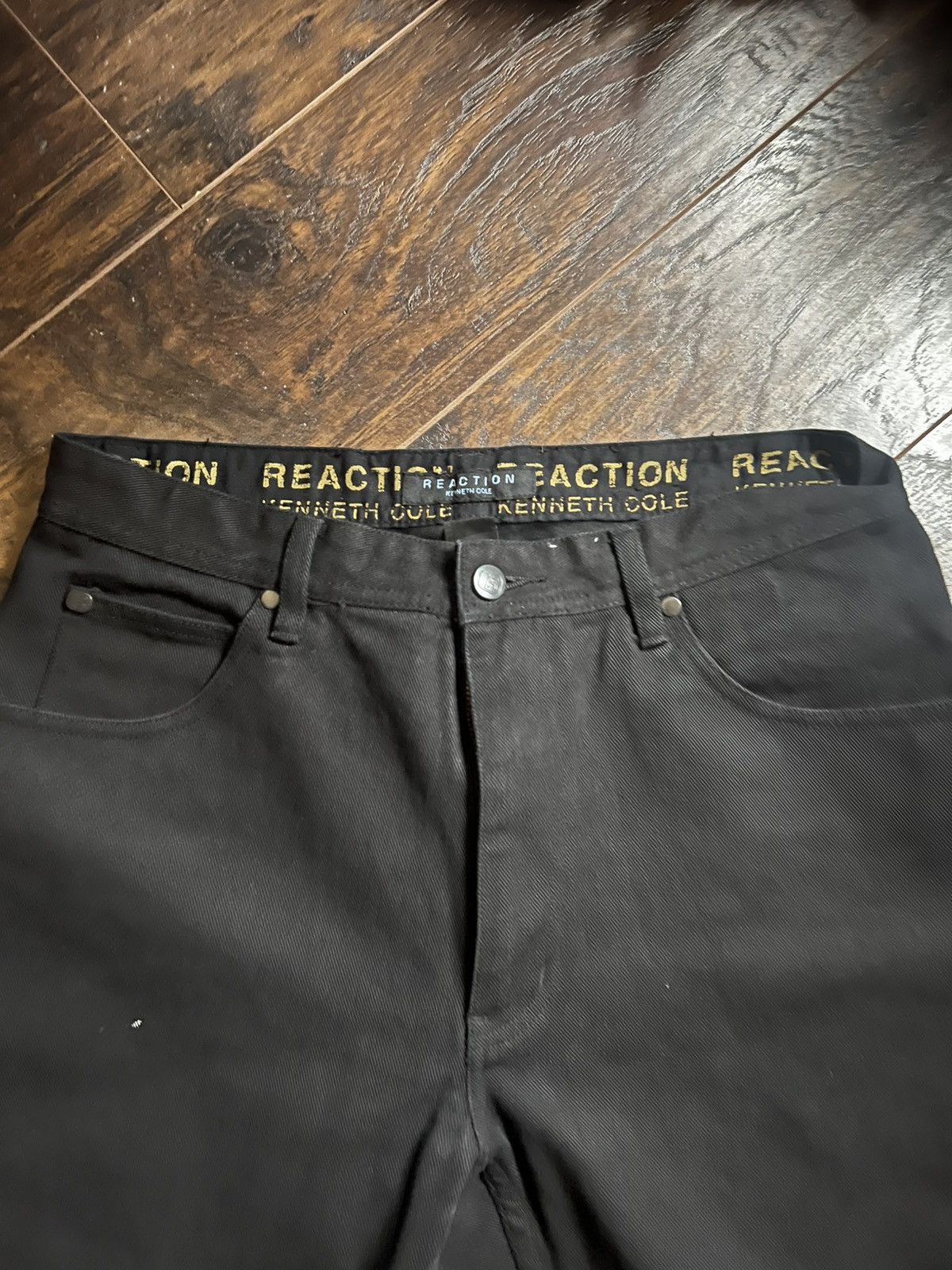 Kenneth Cole Black Kenneth Cole Straight Leg Pants Size US 32 / EU 48 - 2 Thumbnail