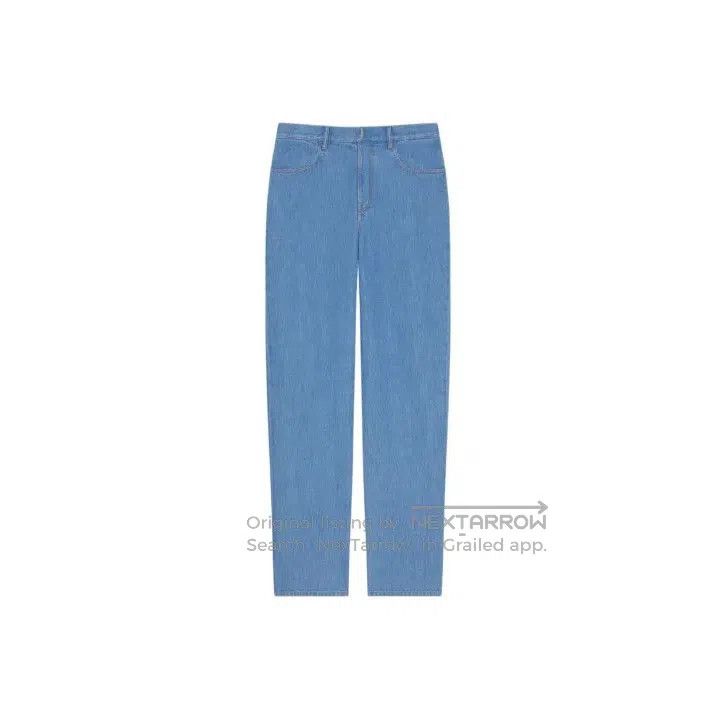 Givenchy Givenchy FW24 Logo Rivet Mid-Rise Straight Jeans. Size US 33 - 1 Thumbnail