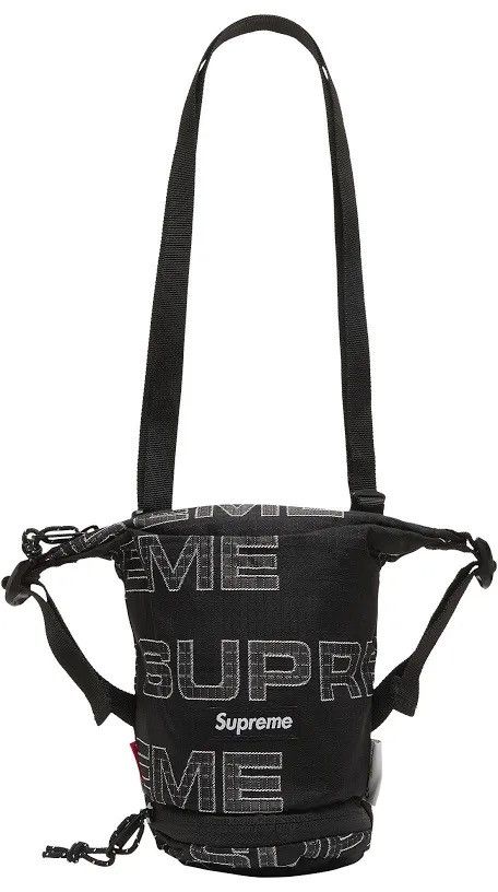 Shoulder Bag Supreme Black Neck Pouch Sling Bag Supreme 21ss Neck