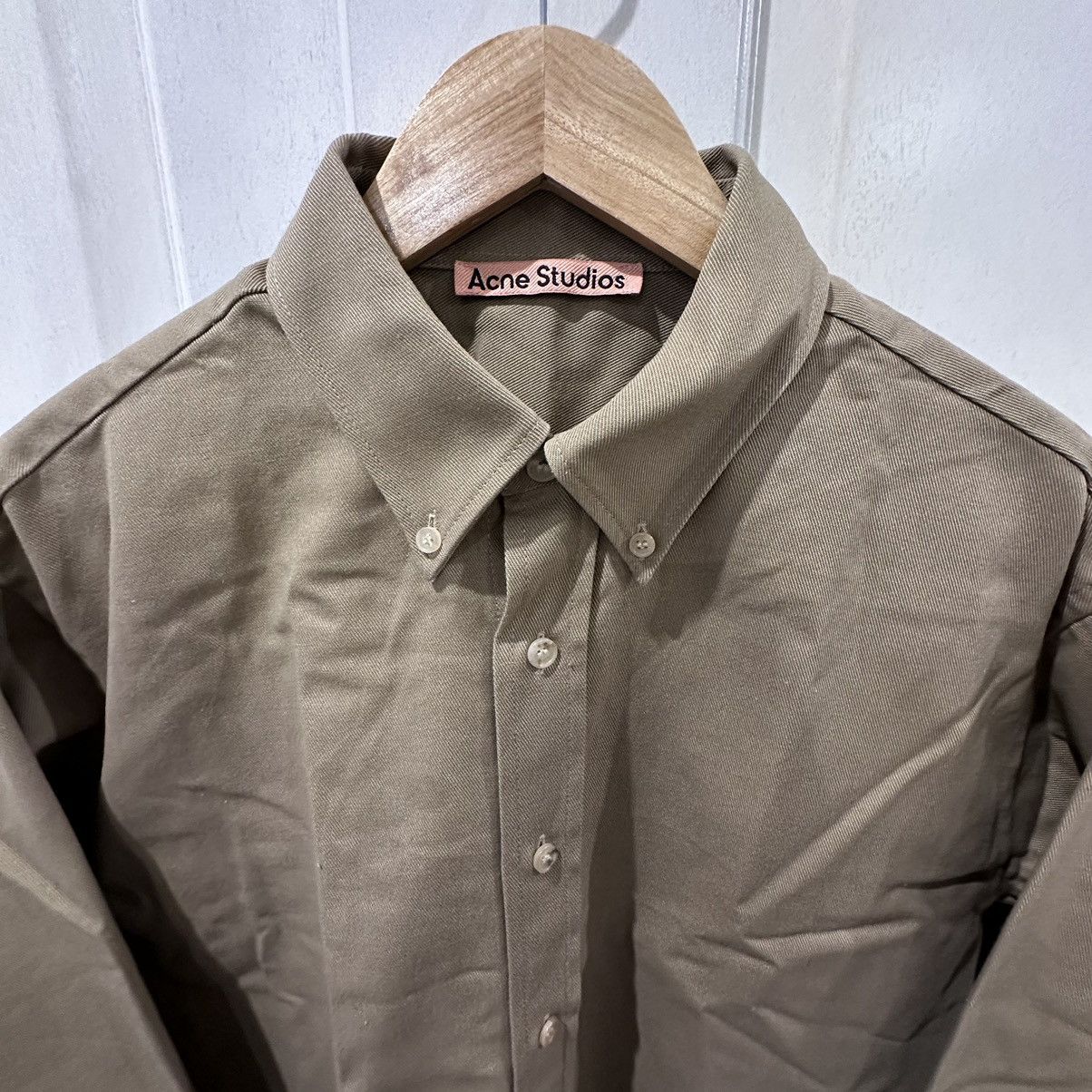 Acne Studios Acne Studios Long Sleeve Shirt Size US S / EU 44-46 / 1 - 2 Thumbnail