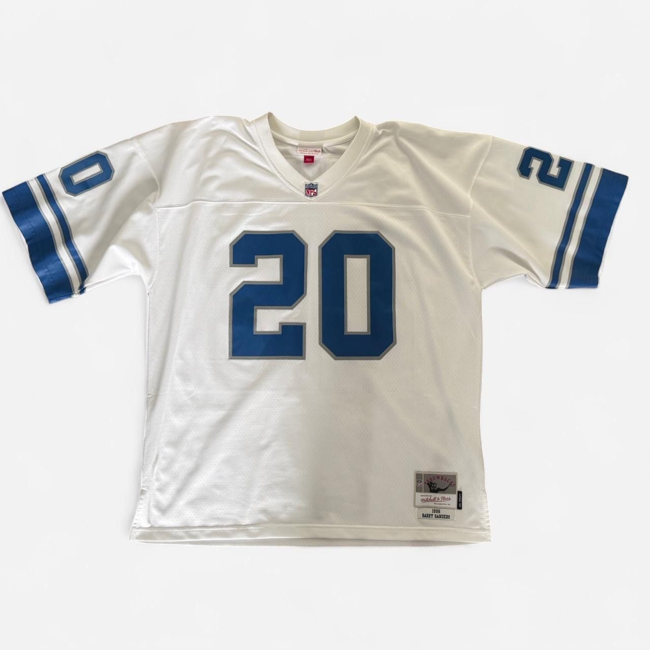 Mitchell & Ness Mitchell & Ness Barry Sanders Detroit Lions Throwback Jersey Size US XXL / EU 58 / 5 - 1 Thumbnail