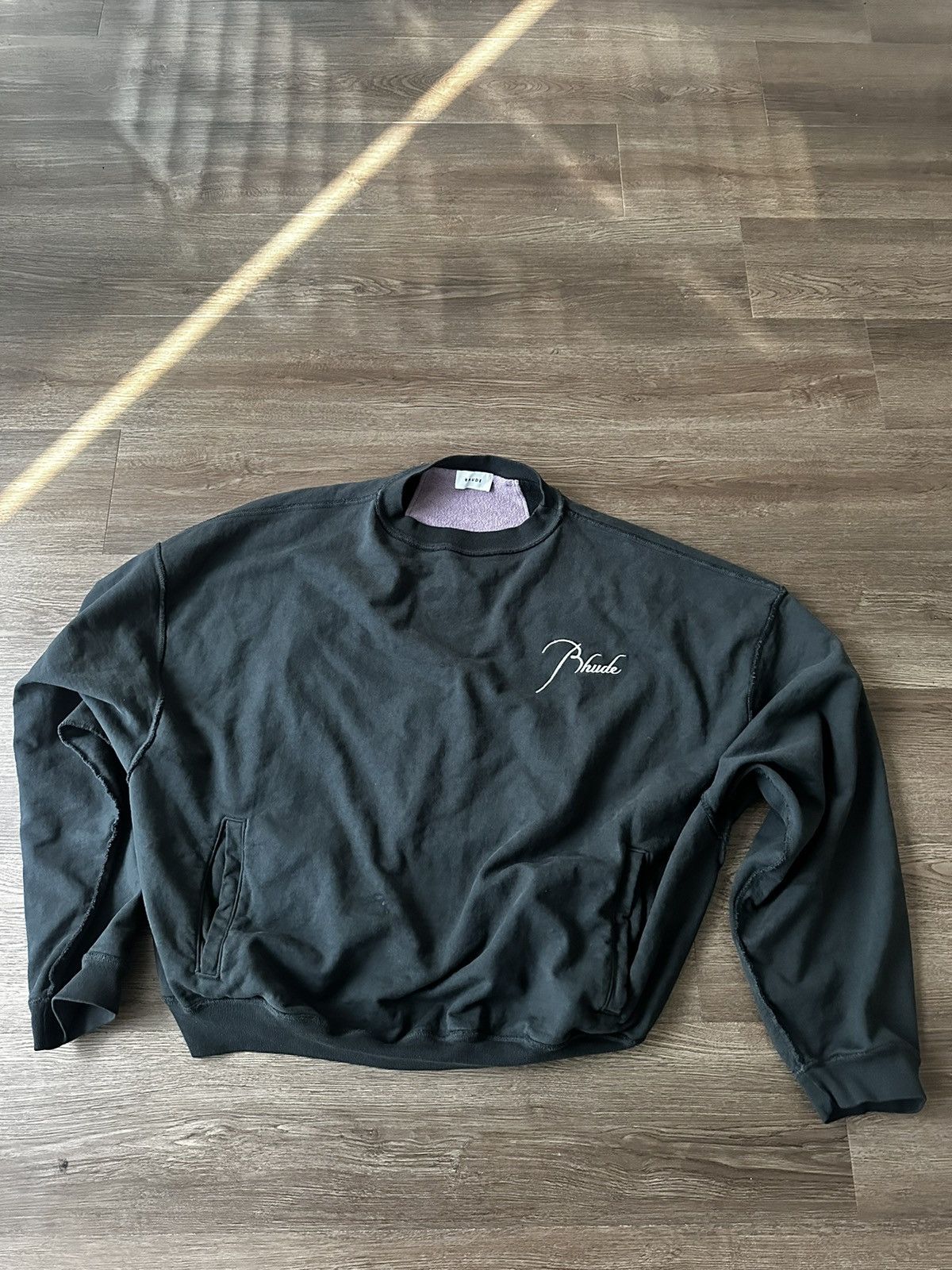 Rhude Black/Purple Rhude Sweatshirt Size US L / EU 52-54 / 3 - 1 Thumbnail