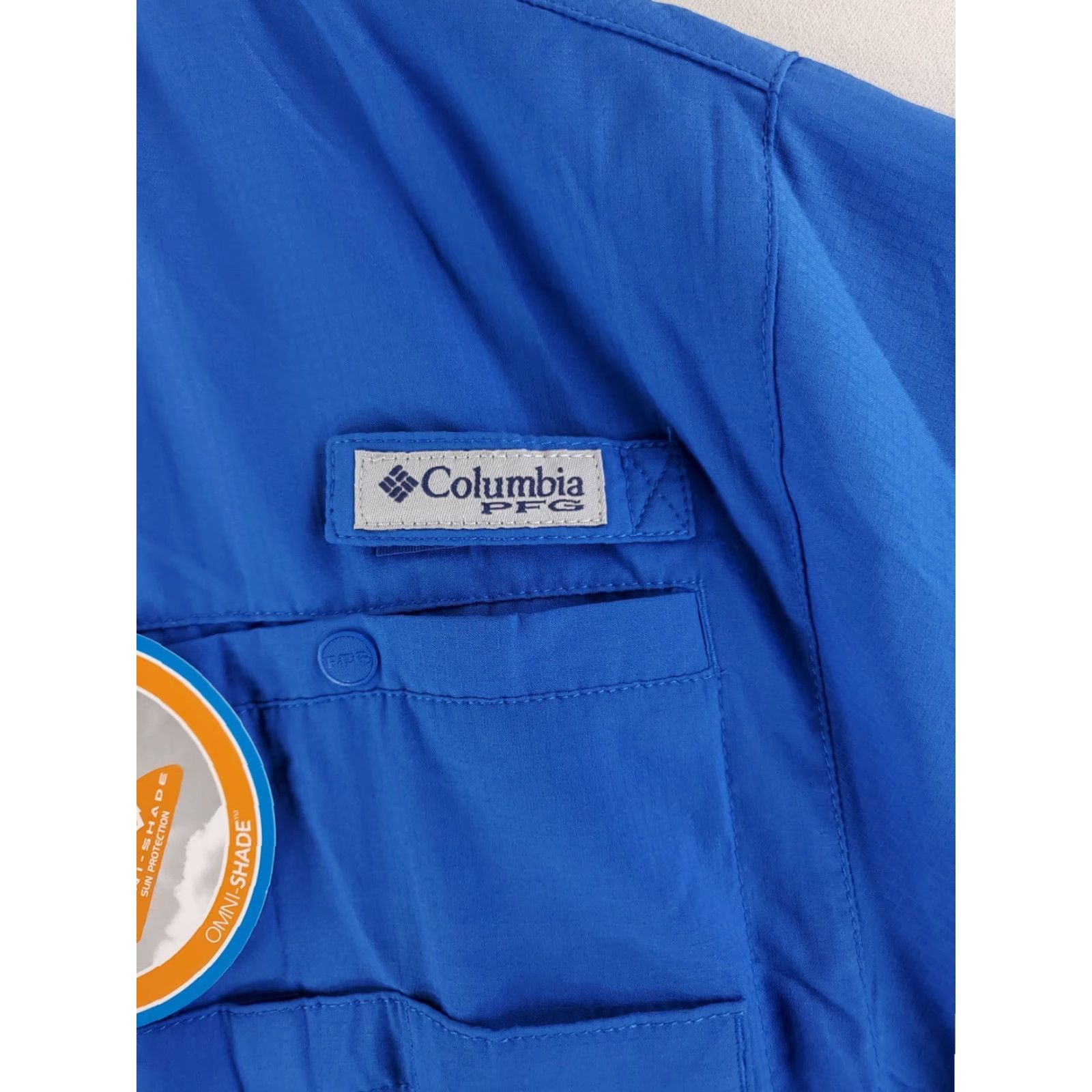 Vintage Columbia PFG Tamiami Fishing Button Down Shirt UPF40 Blue Mens M NWT Size US M / EU 48-50 / 2 - 7 Thumbnail