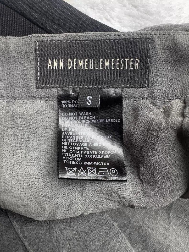 Ann Demeulemeester Ann Demeulemeester size S Semi-transparent mesh pants Size 22" - 5 Thumbnail