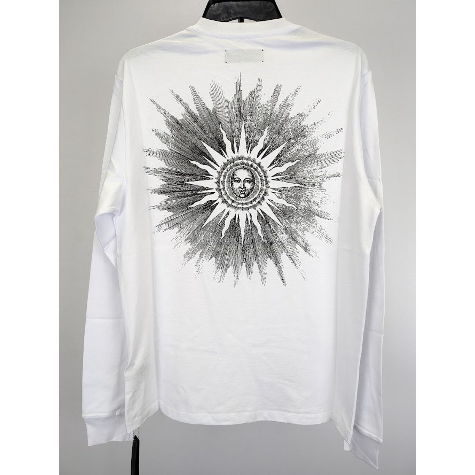Amiri o1rshd1 Sun Long Sleeve Tee T-Shirt in White Size US XL / EU 56 / 4 - 15 Thumbnail