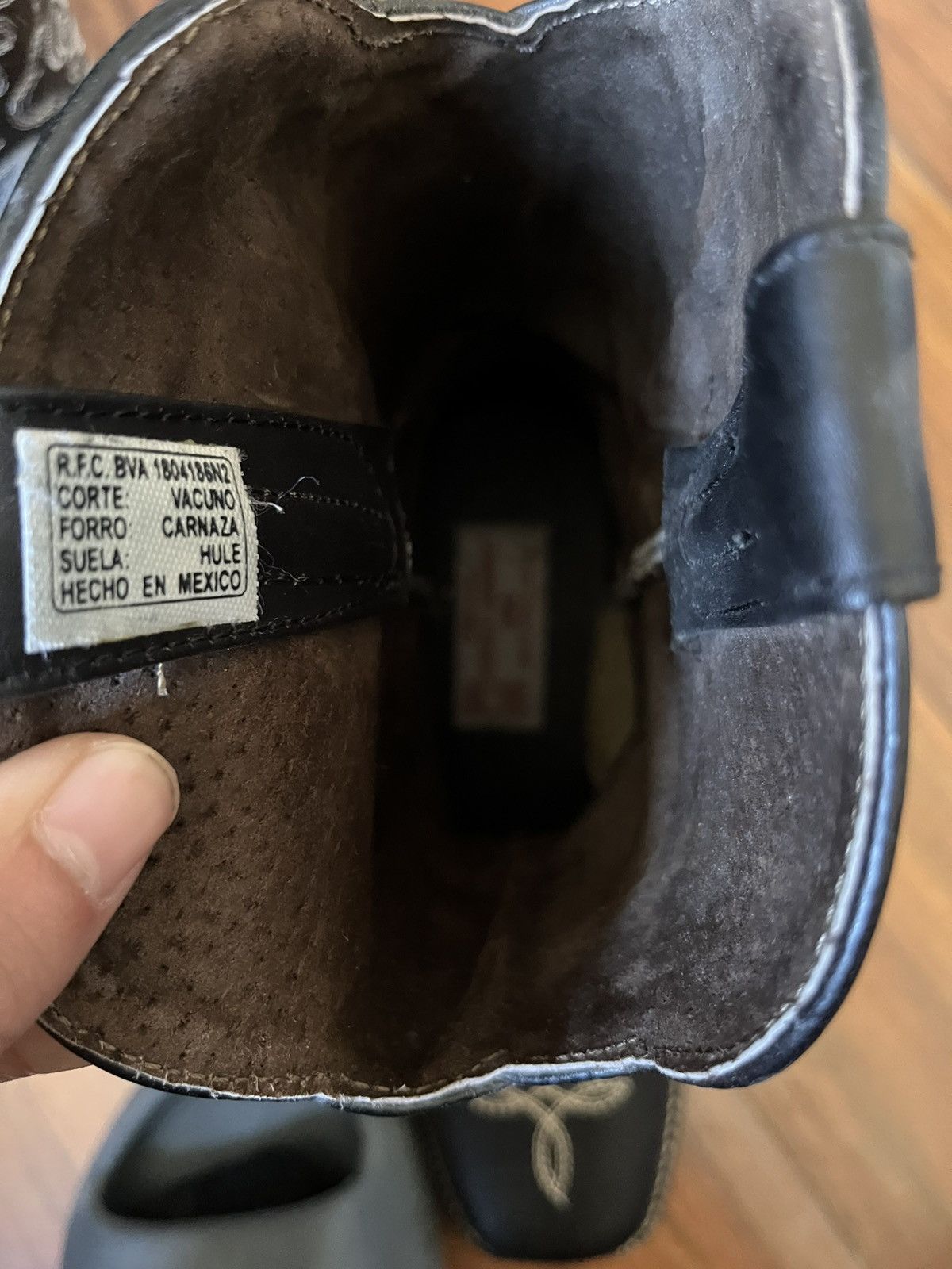 Other Authentic Cow Leather Boots Size US 7.5 / EU 40-41 - 3 Thumbnail