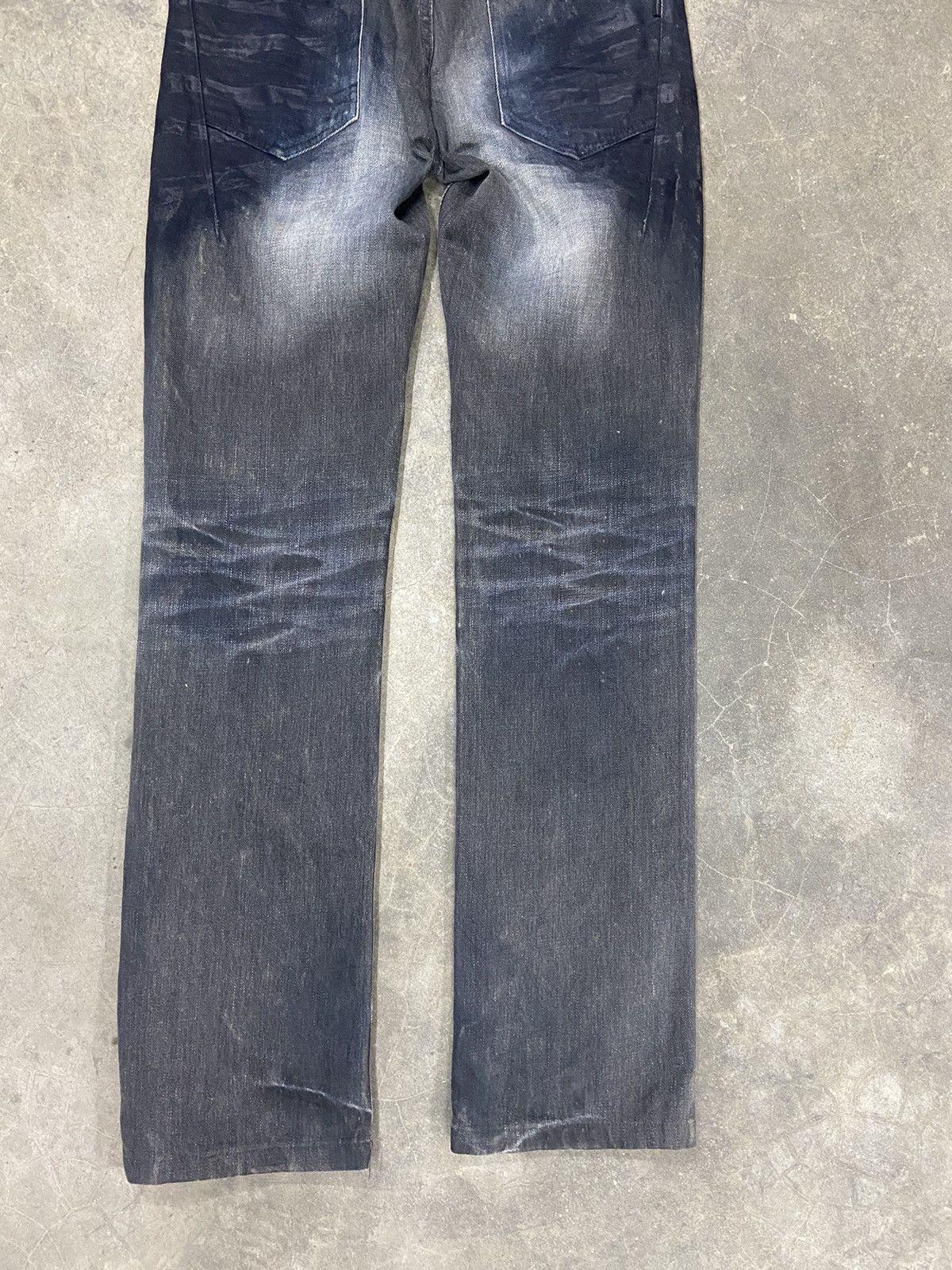 Black Barrett 🔥 Black Barret by Neil Barrett jeans acid wash Size US 30 / EU 46 - 7 Thumbnail