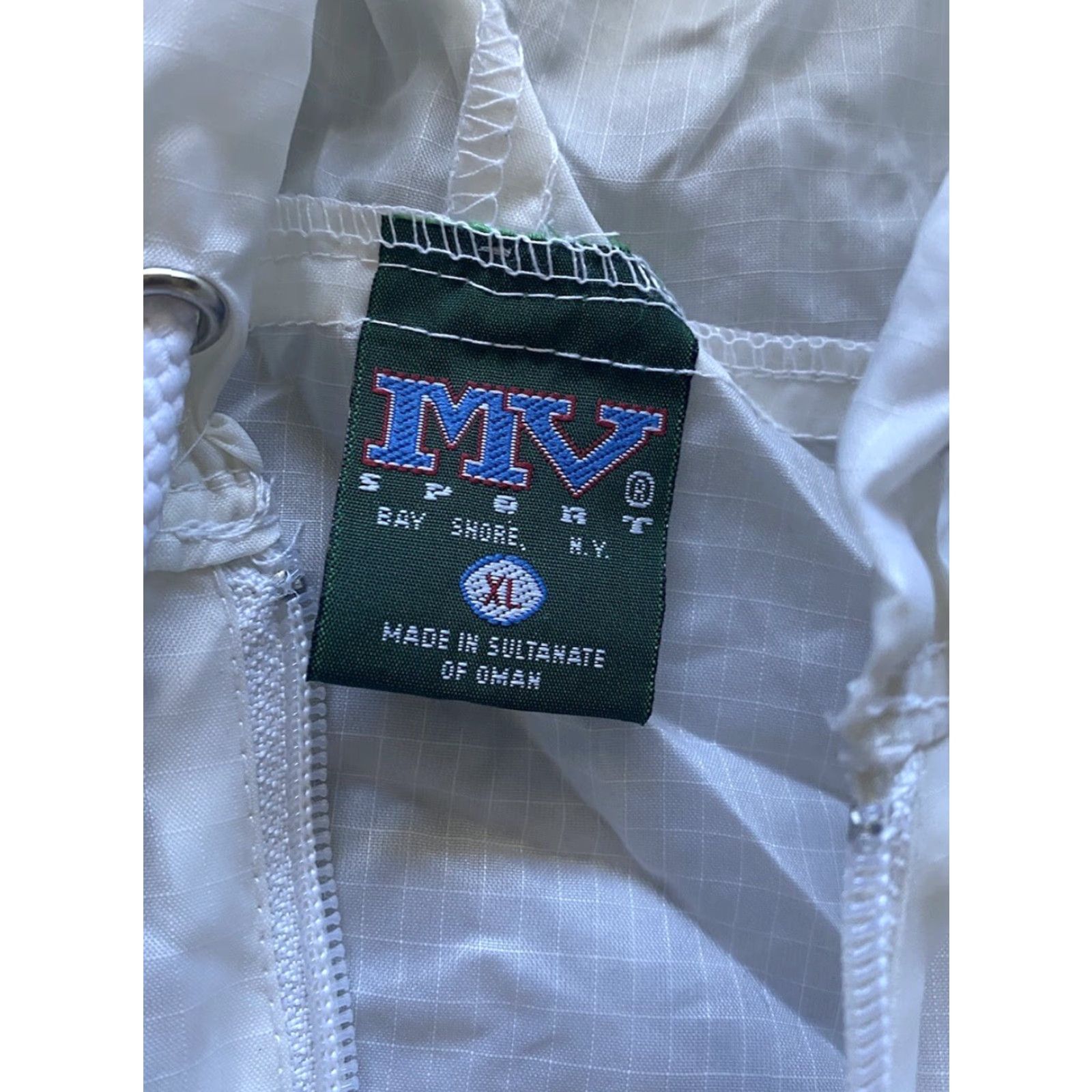 Logo 7 VINTAGE MV Sport Windbreaker Jacket Men’s XL White PlayStation Logo Front Pocket Size US XL / EU 56 / 4 - 3 Thumbnail