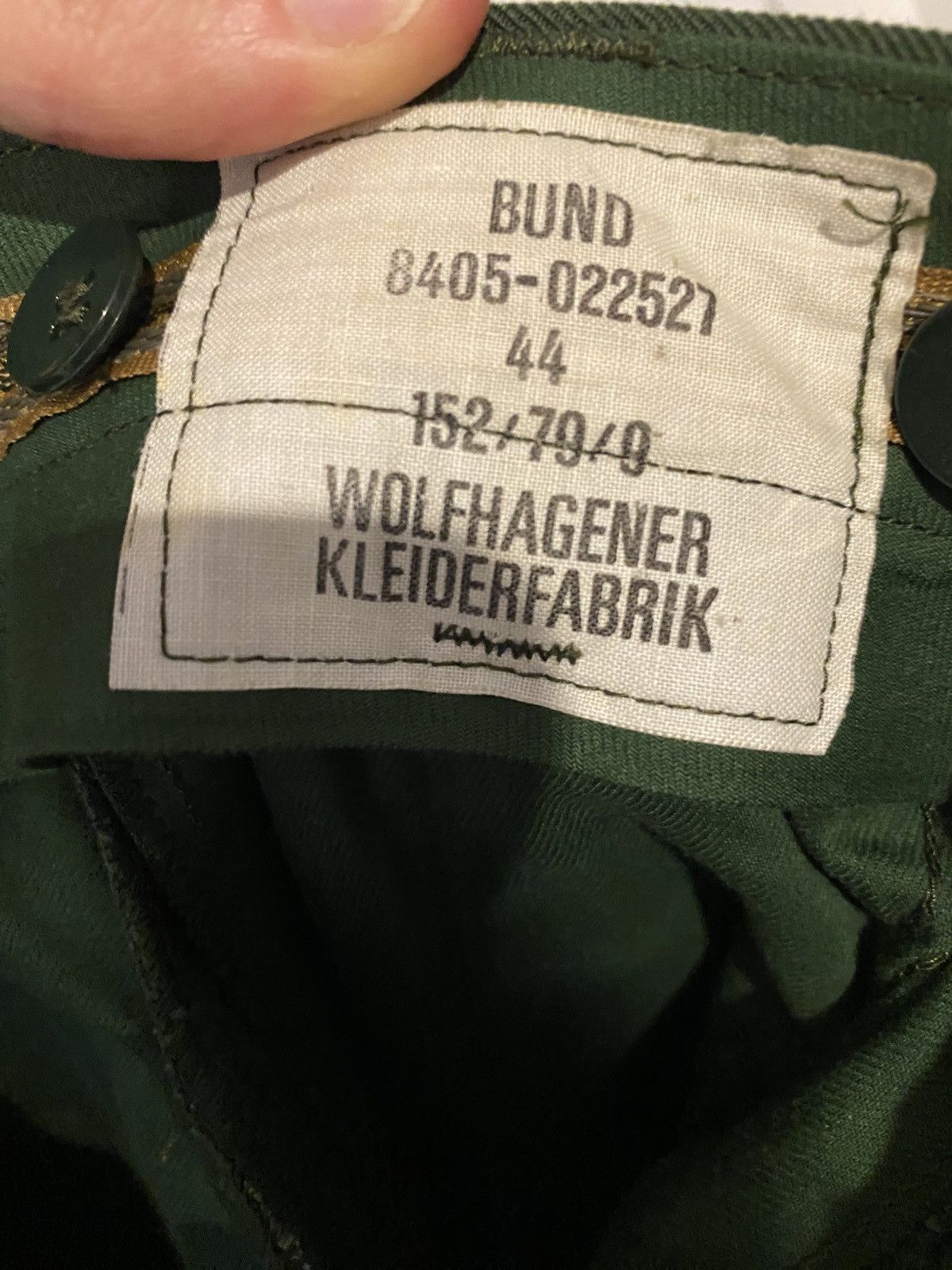 Vintage German Army Surplus Formal Military Pants Size 44S - 5 Thumbnail