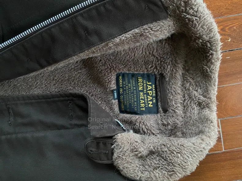 Iron Heart Iron Heart Alpaca Wool lined with N1 deck jacket Size US XS / EU 42 / 0 - 6 Thumbnail