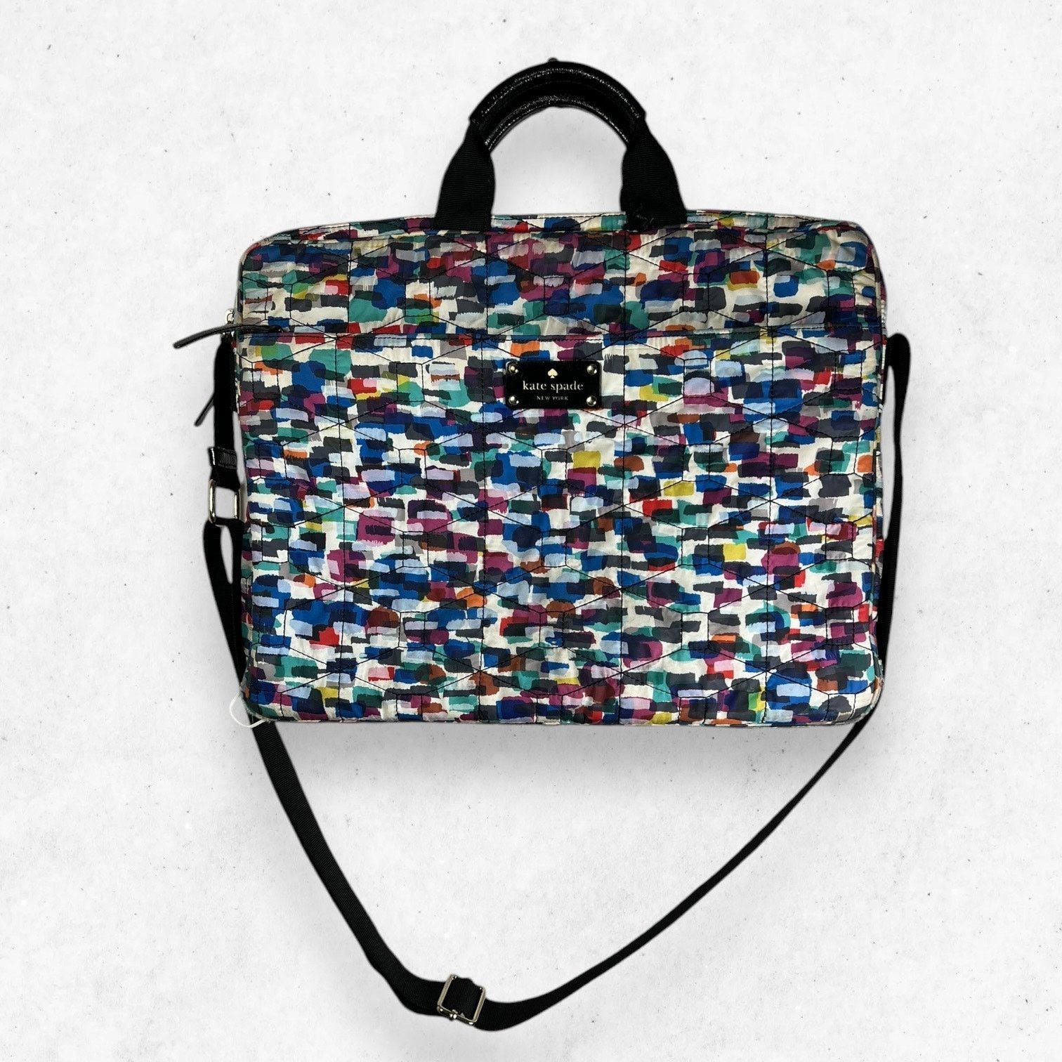 Kate Spade Kate Spade New York Quilted-Chad Laptop Crossbody Multicolor Size ONE SIZE - 1 Thumbnail