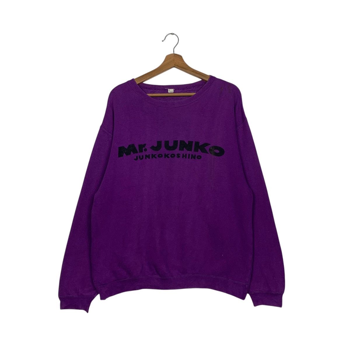 Mr. Junko Mr Junko Koshino Crewneck Purple Sweatshirt Size US L / EU 52-54 / 3 - 1 Thumbnail