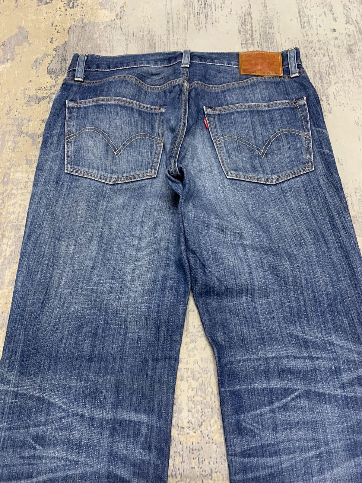 Levi's Vintage Levi's 502 Distressed Straight Jeans Size US 33 - 14 Thumbnail
