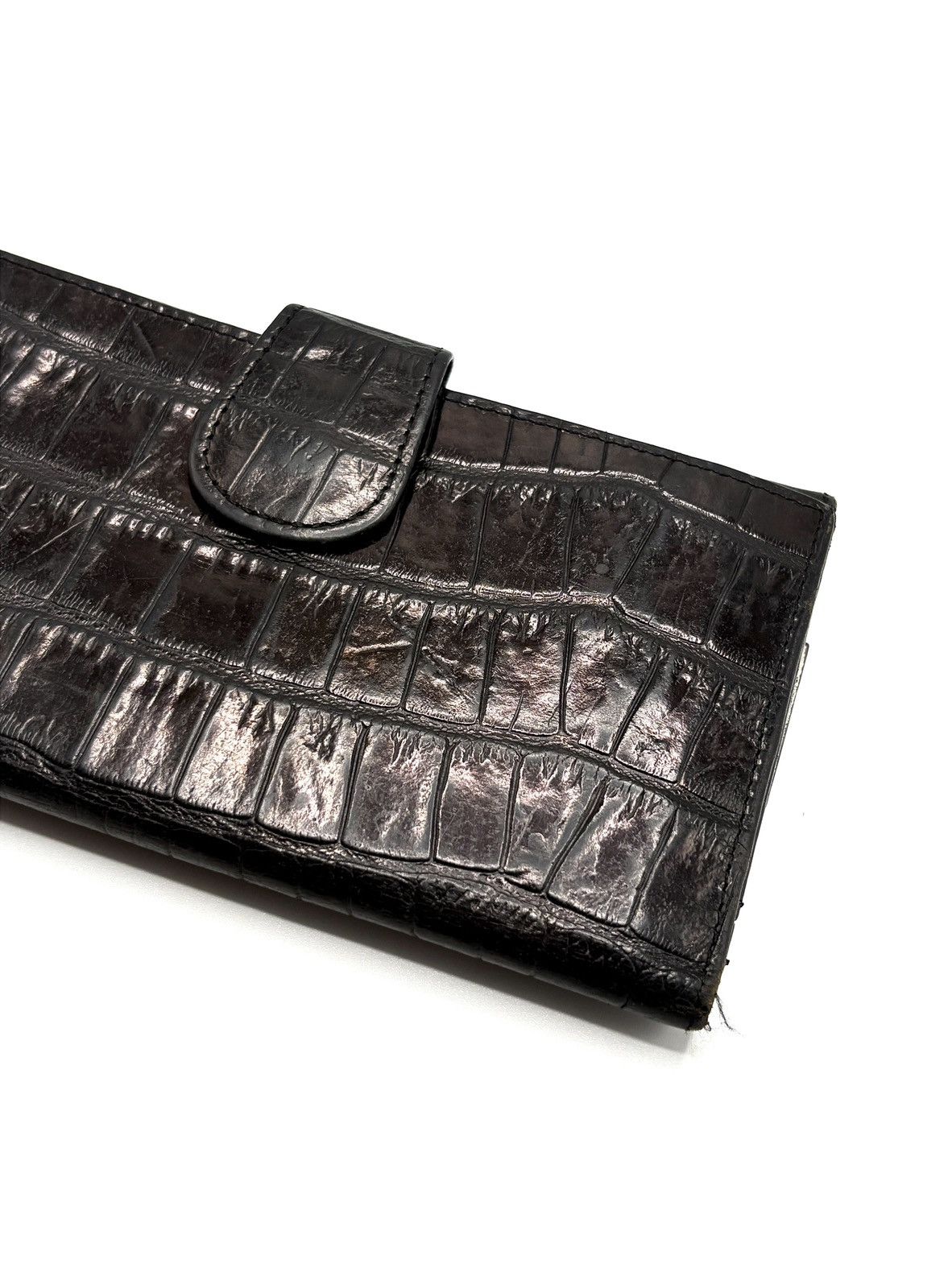 Brighton Brighton Croc-Embossed Leather Wallet Size ONE SIZE - 11 Thumbnail