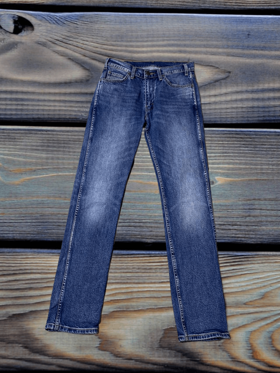 Levi's Levi's 505 Streetwear Blue Distressed Jeans Y2K Size US 29 - 1 Thumbnail