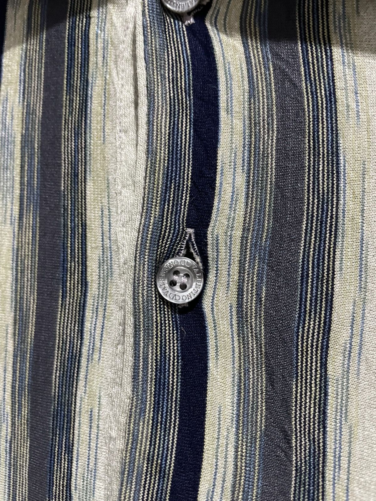 Designer Valentino Stripped Polo Size US M / EU 48-50 / 2 - 14 Thumbnail