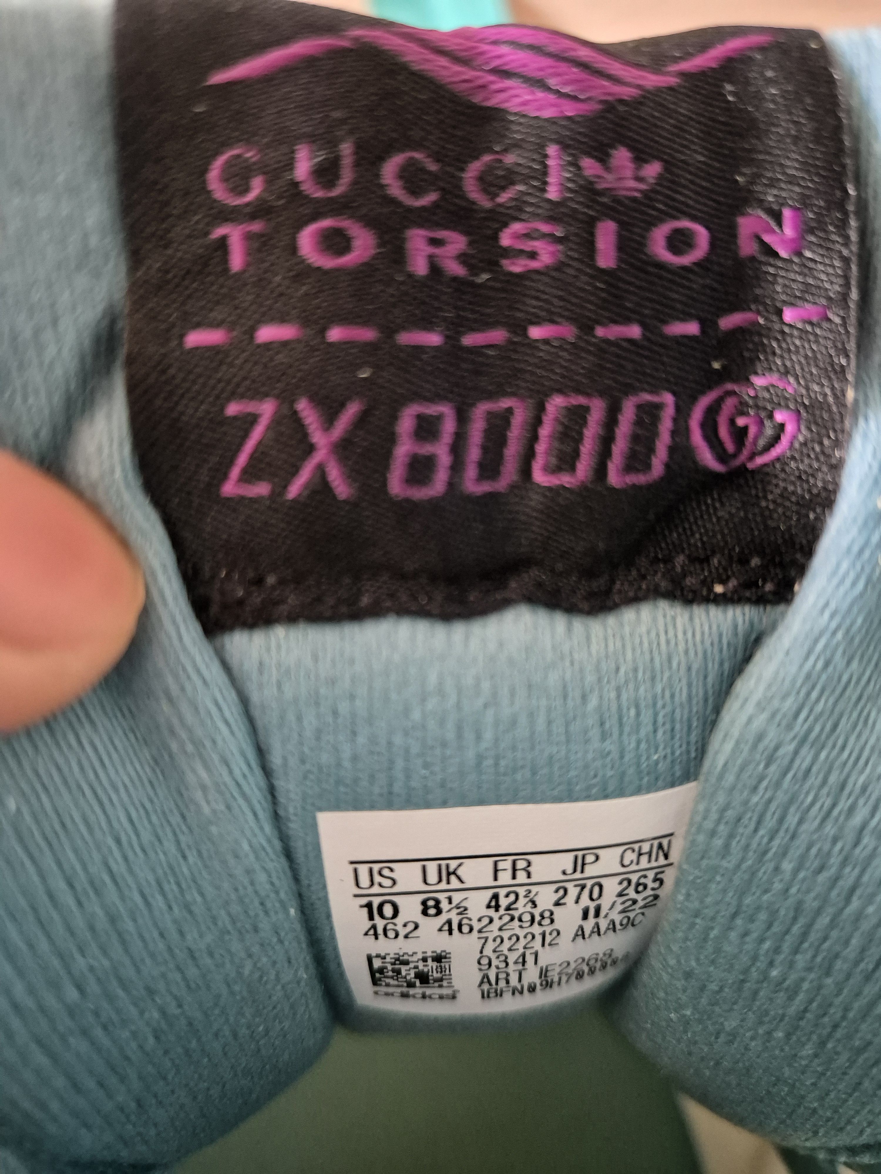 Adidas × Gucci adidas x Gucci ZX 8000 monogramme GG beige (Women's) Size US 10 / IT 40 - 17 Thumbnail