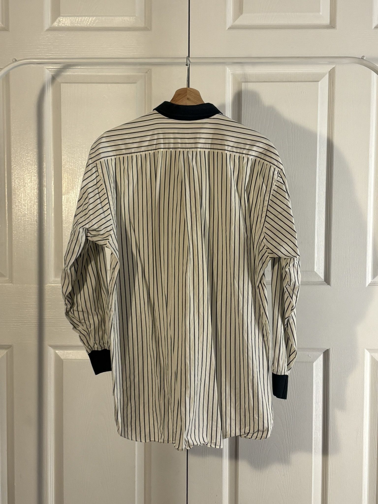 Comme des Garcons Homme Striped Button Up Size US L / EU 52-54 / 3 - 2 Thumbnail