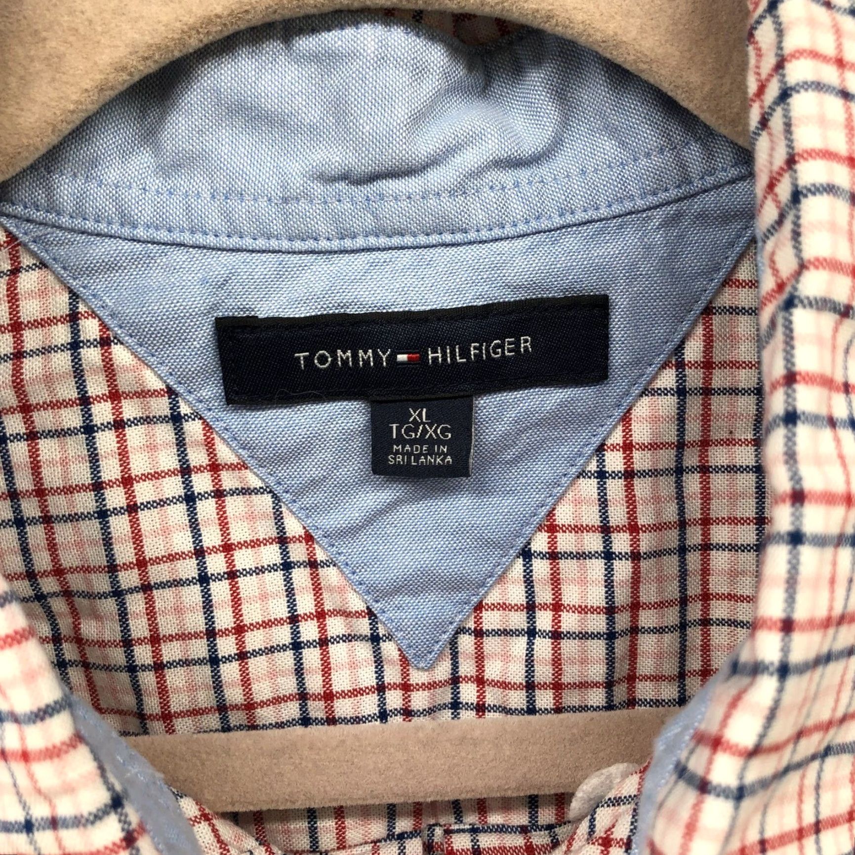 Tommy Hilfiger Tommy Hilfiger Button-Down Shirt Mens XL Plaid Multicolor Cotton Long Sleeve Button-Up Collared Men’s Classic Size US XL / EU 56 / 4 - 6 Thumbnail