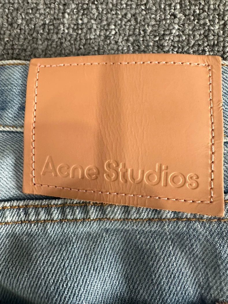 Acne Studios Acne Studios Blue straight-leg denim trousers Size US 32 / EU 48 - 3 Thumbnail