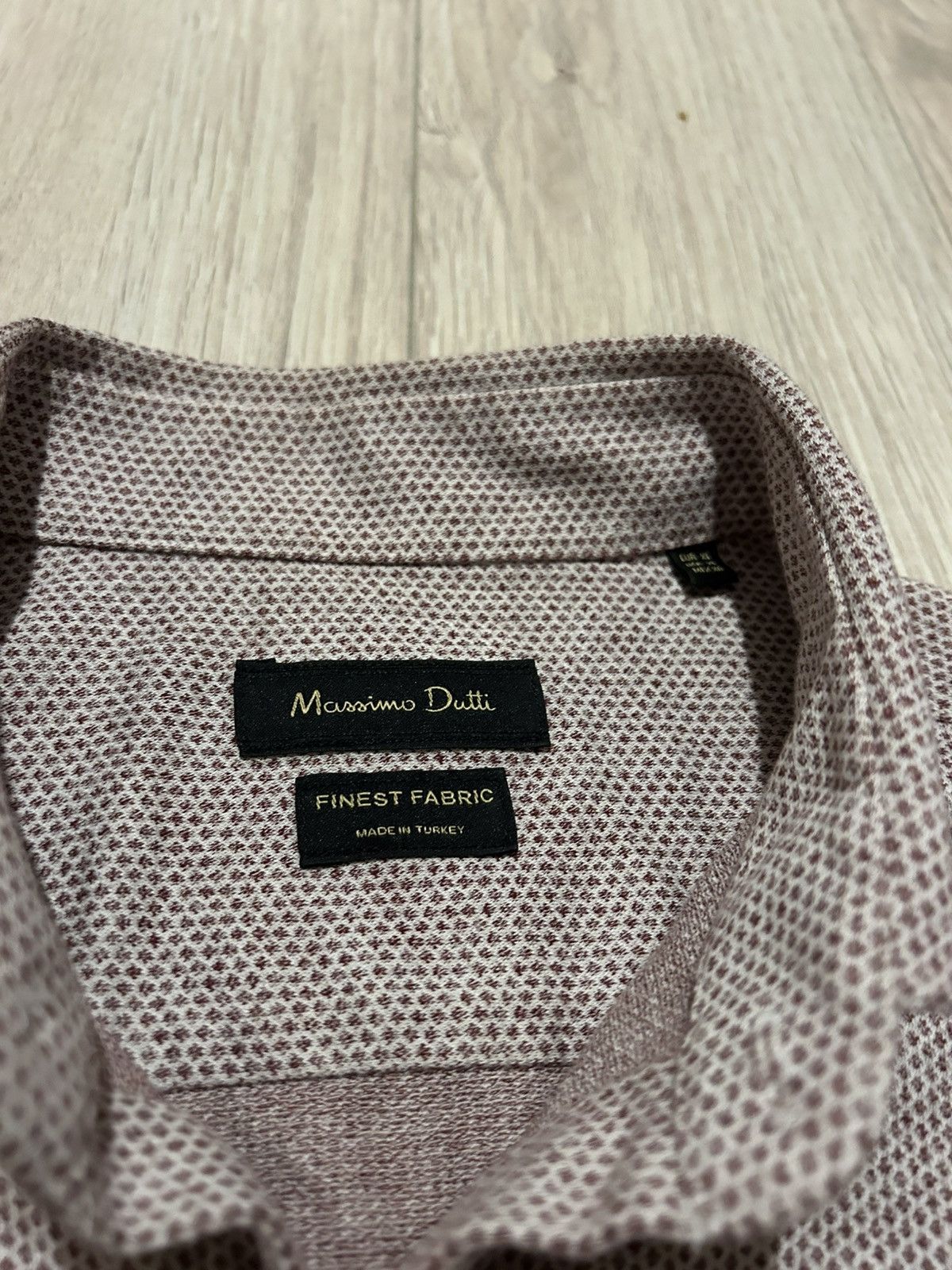 Designer Massimo Dutti basic polkadot shirt Size US XL / EU 56 / 4 - 3 Thumbnail