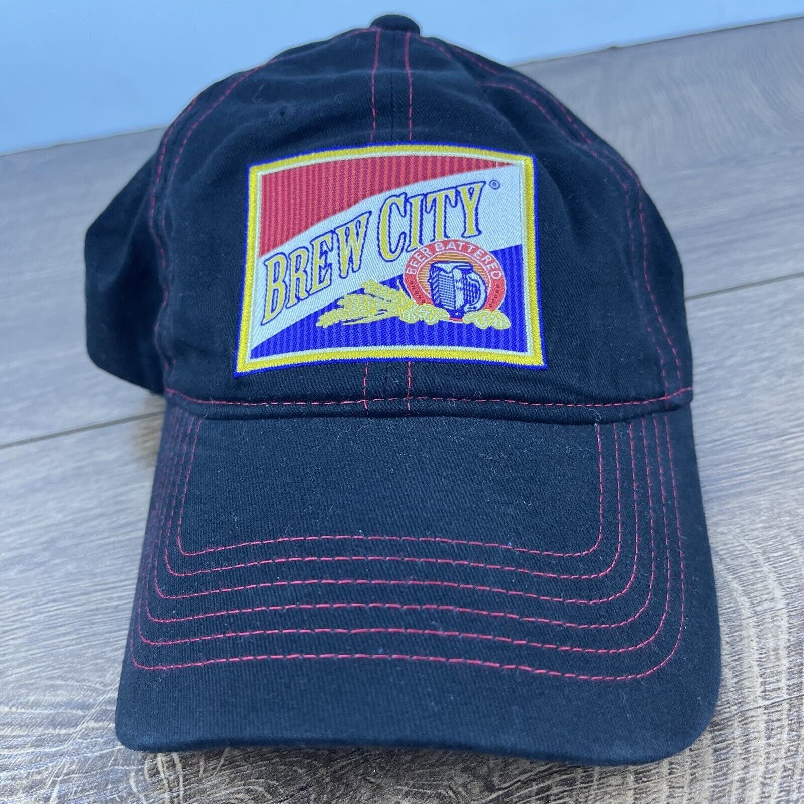 Other Brew City Hat Black Cap Hat Adjustable Hat Black Adult Hat Size ONE SIZE - 1 Thumbnail