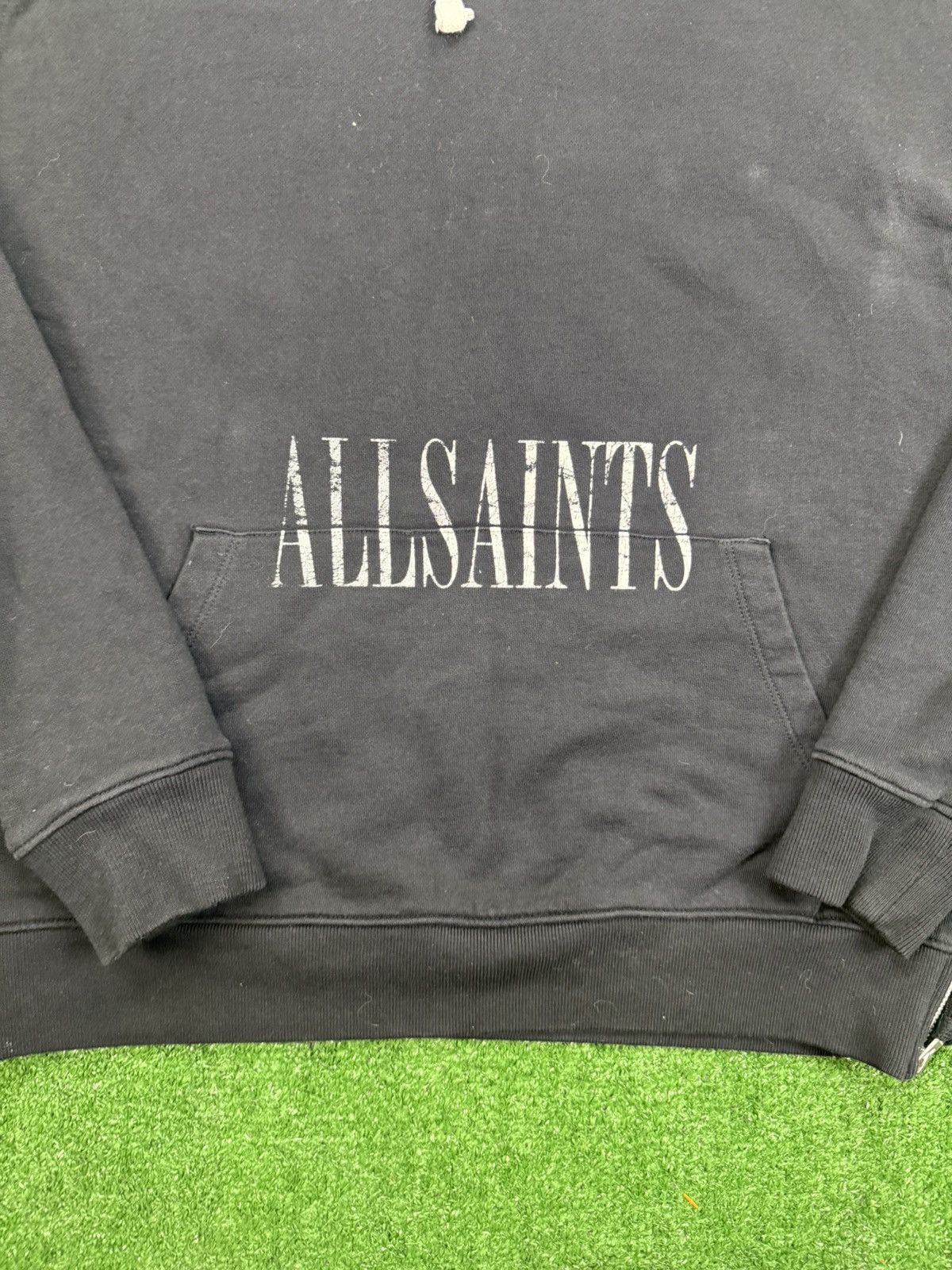 Allsaints AllSaints black hoodie with white logo Size small Size US S / EU 44-46 / 1 - 2 Thumbnail