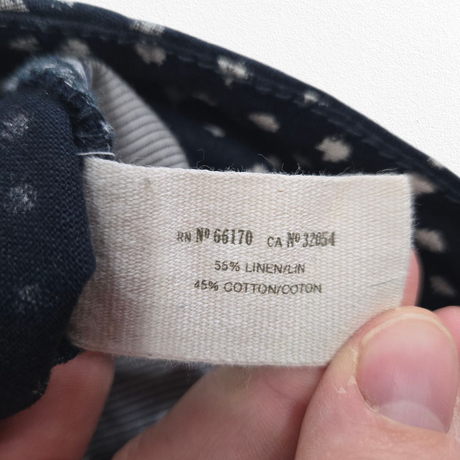 Other DOTL Navy Polka Dot Linen Blend Shorts Size 4 Size 27" / US 4 / IT 40 - 8 Thumbnail