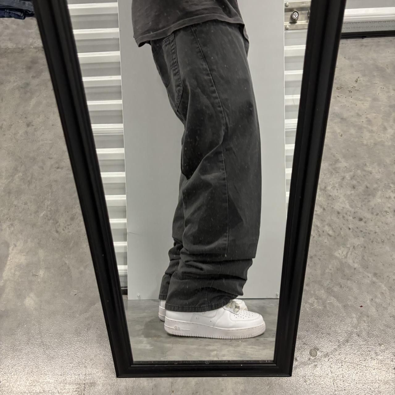 Levi's × Vintage Crazy Vintage Y2K/2000s Dark Grey Levis Streetwear Denim Jeans! Size US 38 / EU 54 - 2 Thumbnail