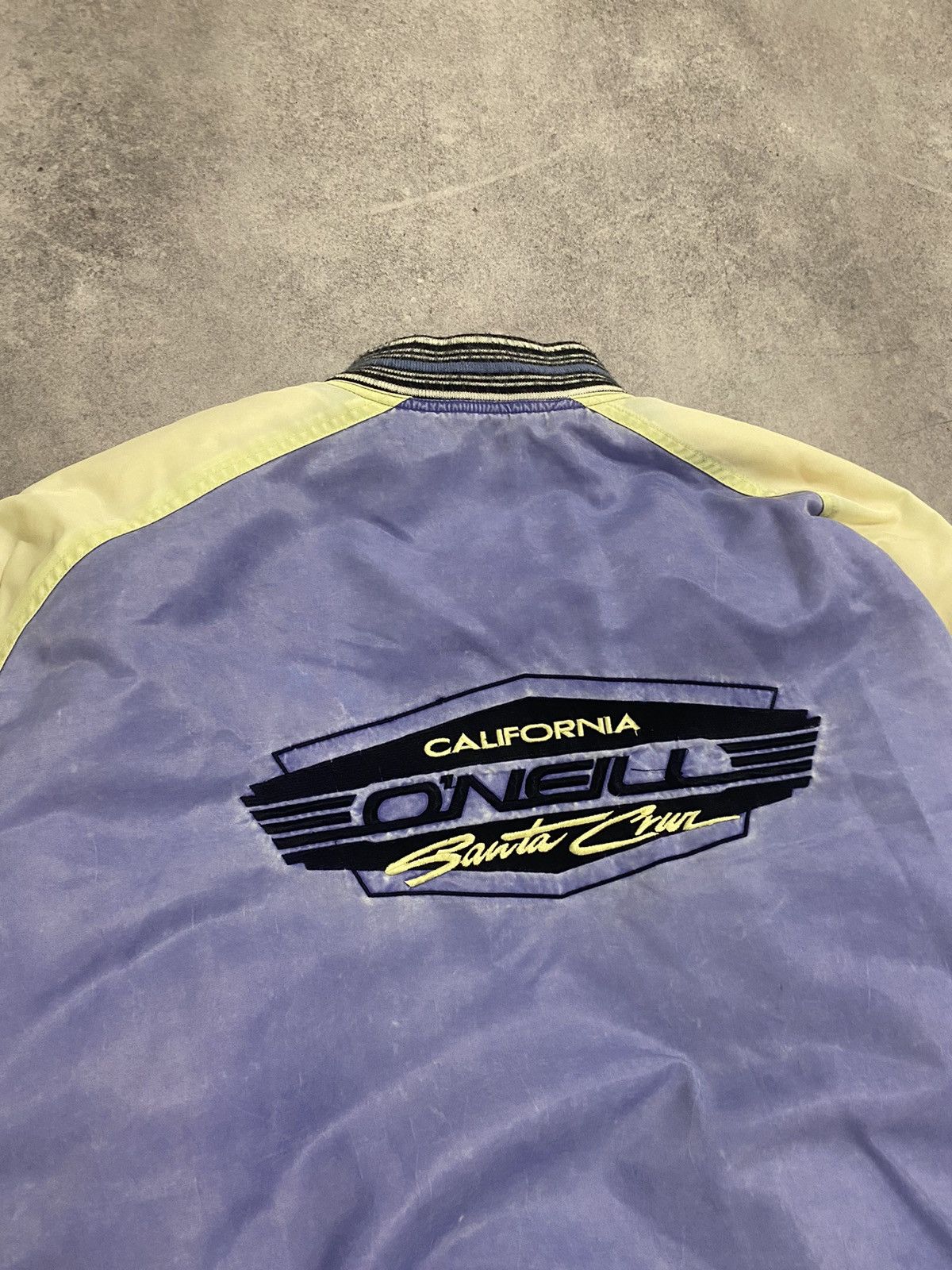 O'Neill × Vintage Vintage 90s O’Neill Santa Cruz California Bomber Jacket Size US XL / EU 56 / 4 - 2 Thumbnail