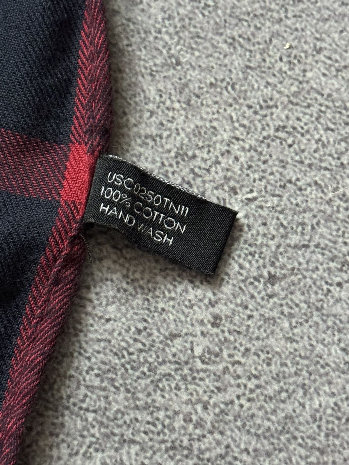 Barbour × Designer Barbour cotton scarf 🧣 all printed checkered unisex Size ONE SIZE - 7 Thumbnail