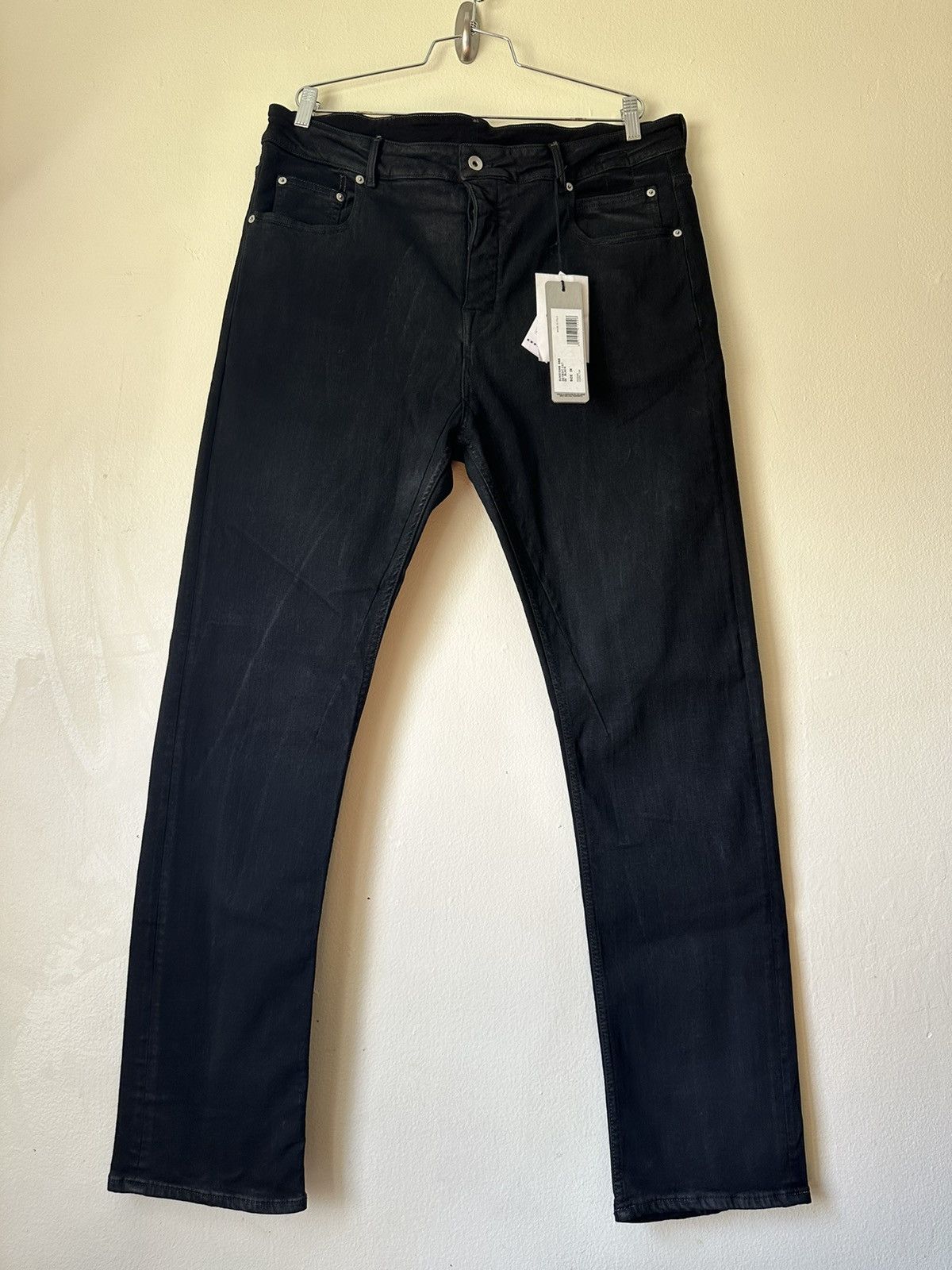 Rick Owens Drkshdw RICK OWENS DRKSHDW Black Detroit Cut Jeans Size US 38 / EU 54 - 1 Thumbnail