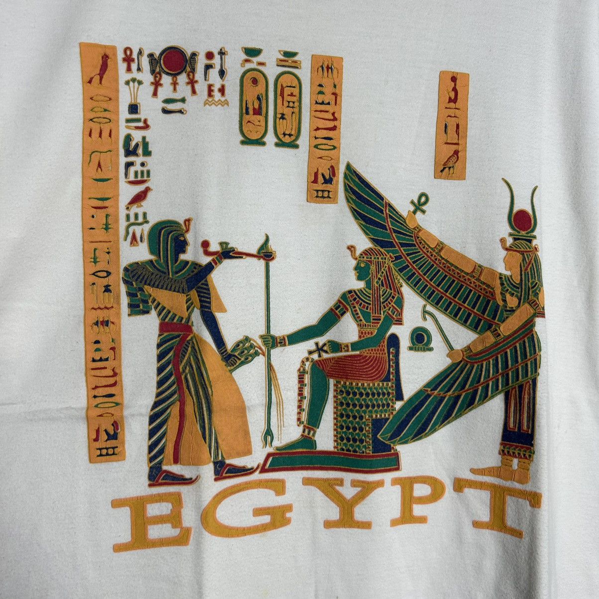 Vintage Vintage Egypt Graphic Art Tee Size L / US 10 / IT 46 - 3 Thumbnail
