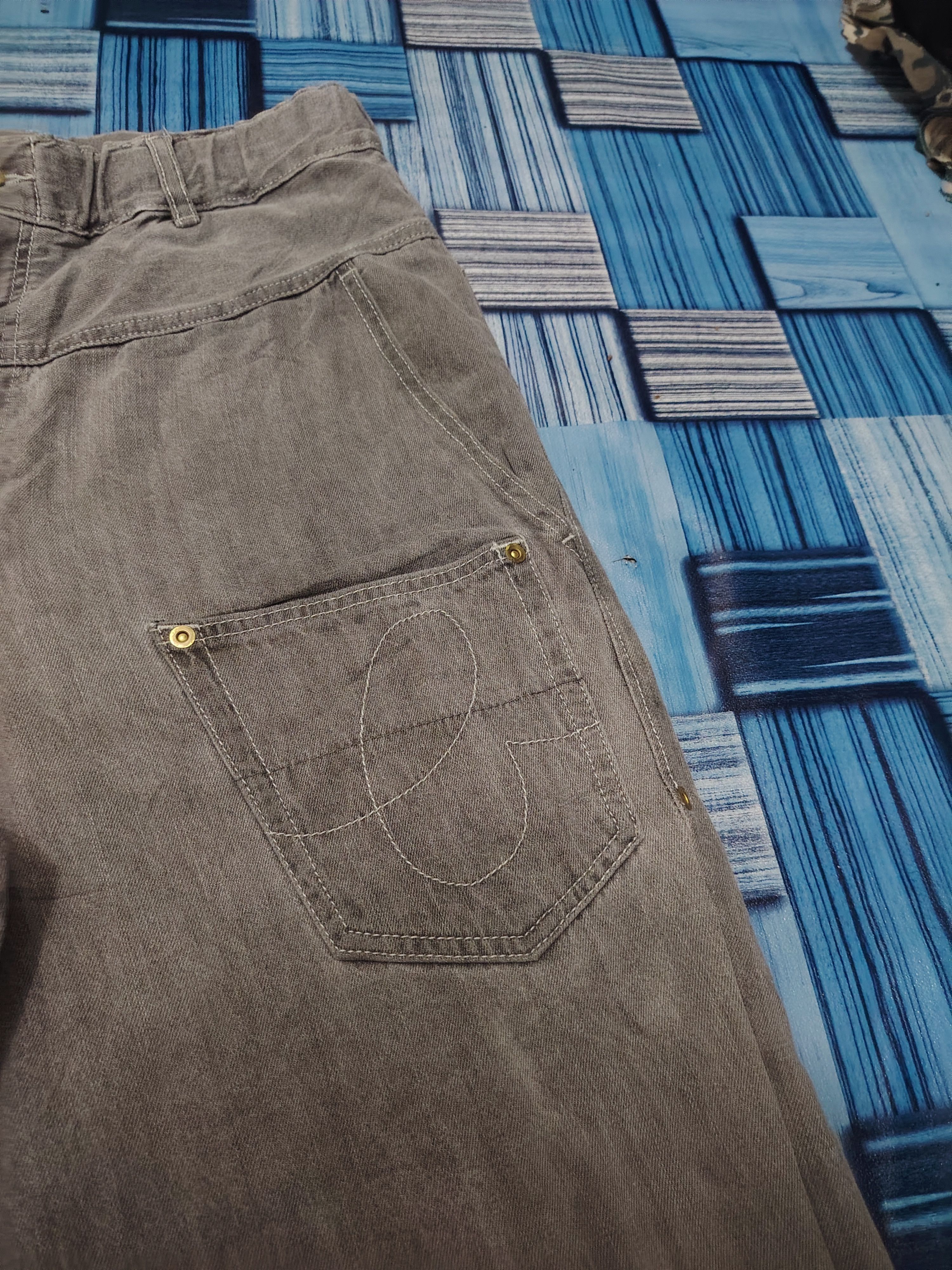 Issey Miyake Japanese mercibeaucoup baggy style distressed pants Size US 31 - 4 Thumbnail