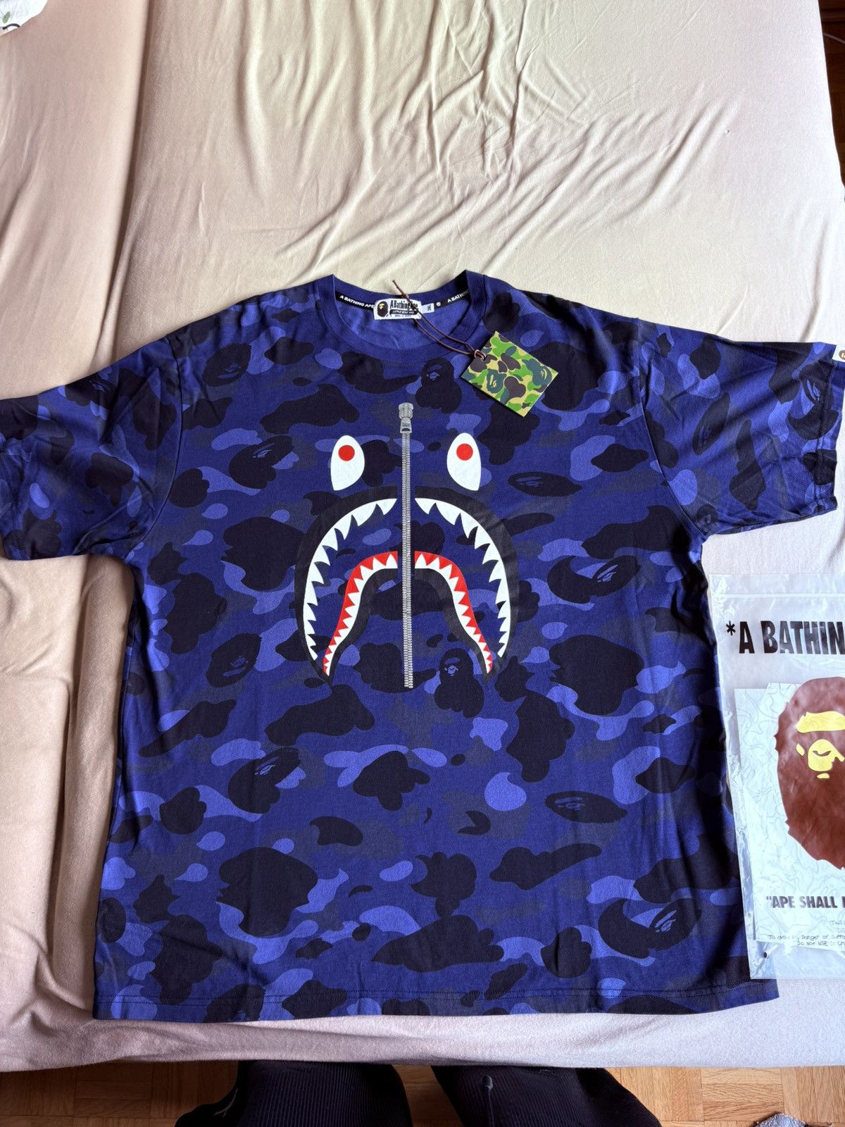 Bape 3XL Color camo full shark navy Size US XXL / EU 58 / 5 - 1 Thumbnail