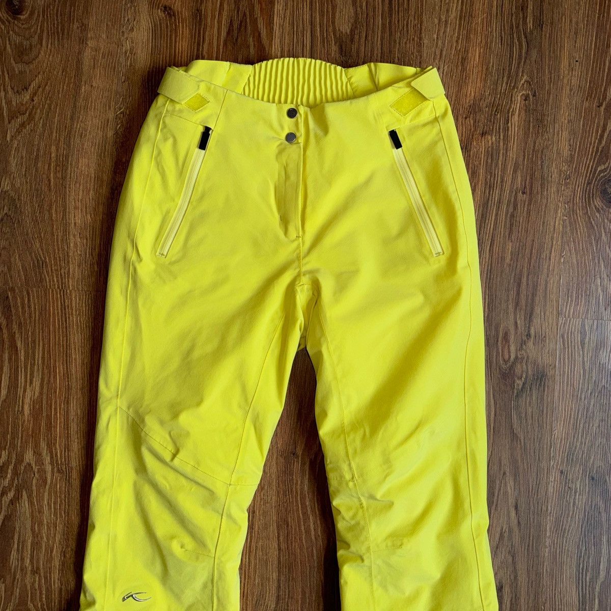 KJUS Kjus Formula Pants Women’s Dermizax EV Yellow Snow Ski Pants Size 25" / US 0 / IT 36 - 2 Thumbnail