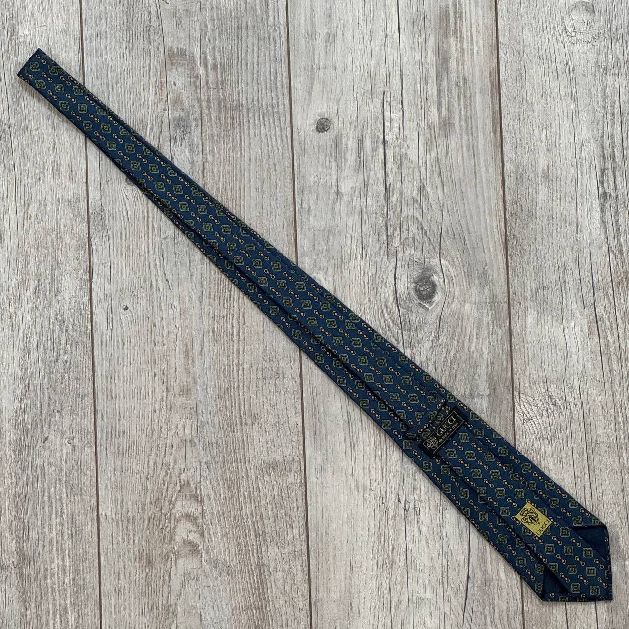 Gucci Vintage Gucci Silk Tie Size ONE SIZE - 3 Thumbnail