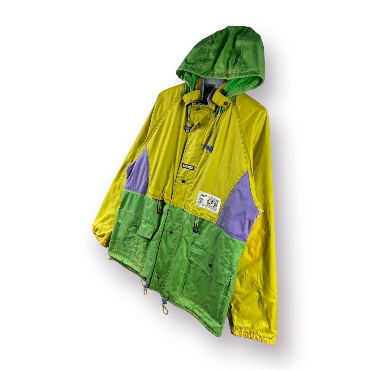 Apt. 9 × Japanese Brand 🔥Vtg. Waterproof APT SPORT ART COLLECTION COLOR BLOCK Size US L / EU 52-54 / 3 - 2 Thumbnail