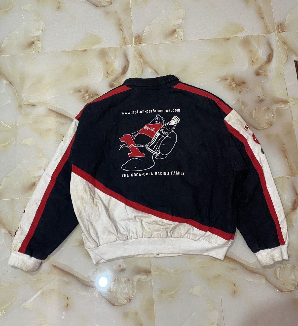 NASCAR × Vintage Vintage nascar Jacket Size US XL / EU 56 / 4 - 4 Thumbnail