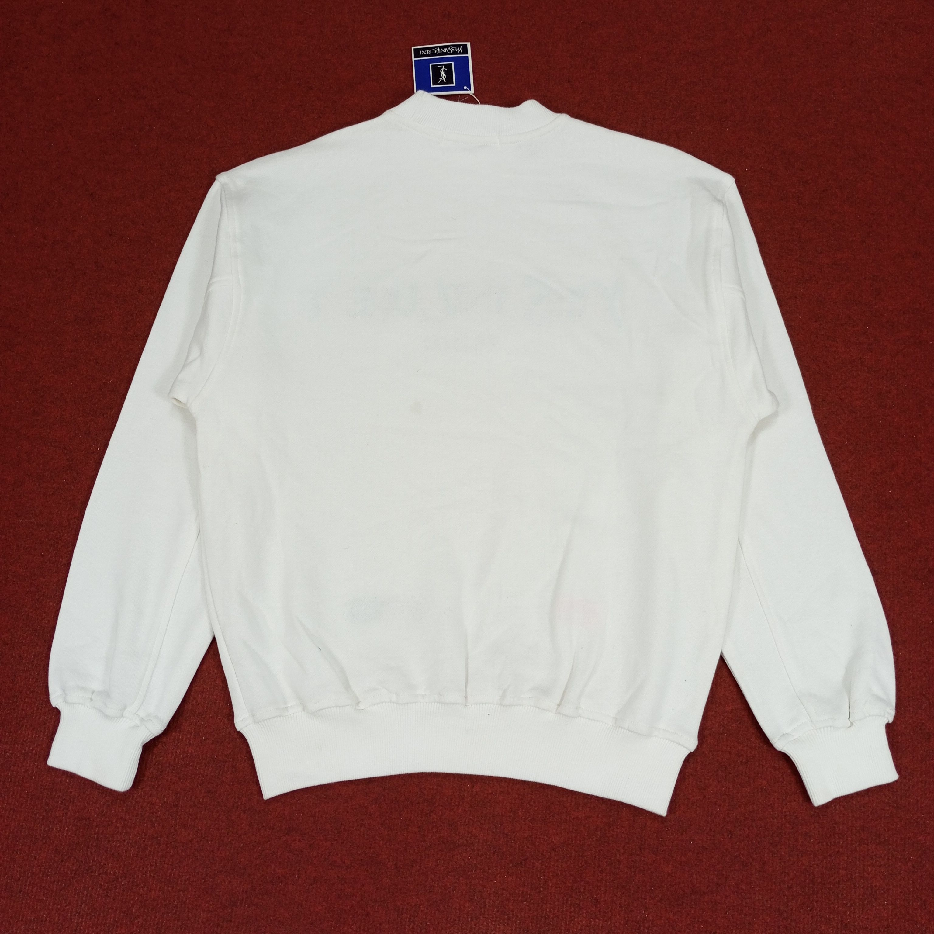 Vintage Yves Saint Laurent Paris Fashion Designer Brand Sweatshirt Size US M / EU 48-50 / 2 - 3 Thumbnail