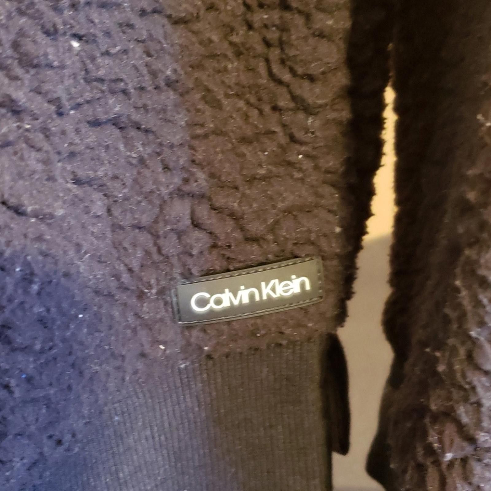 Calvin Klein Calvin Klein black sherpa sweatshirt size S Size S / US 4 / IT 40 - 3 Thumbnail